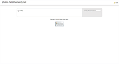 Desktop Screenshot of photos.help4humanity.net
